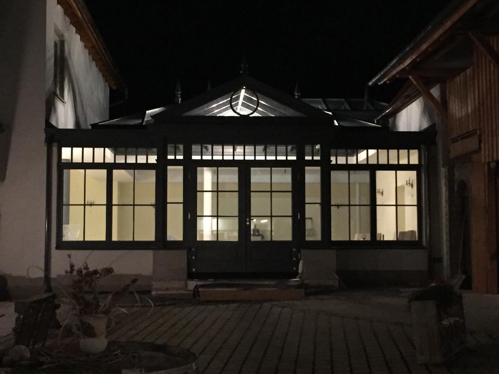 Landgasthof Zum Schwarzen Adler 마크트놀드하임 외부 사진